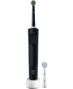 Szczoteczka Oral-B Szczoteczka rotacyjna Vitality Pro D103 Protect X Black + dodatkowa końcówka Elektriskās zobu birstes, irigatori