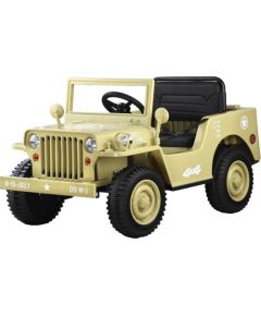Jokomisiada Auto na akumulator wojskowy Willys 4x4 + pilot Новости - Детские товары