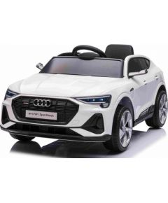 Ramiz Auto na akumulator Audi E-Tron Sportback Biały Jaunumi, Bērnu preces