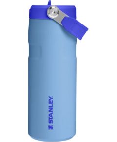 Stanley Termopudele ar salmiņu The IceFlow Bottle Flip Straw 2.0 0,47L gaiši zila Pudeles