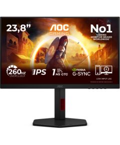 LCD Monitor AOC 23.8 " 1920 x 1080 pixels Full HD Native aspect ratio 16:9 LED Flat 24G4ZR LED / LCD мониторы