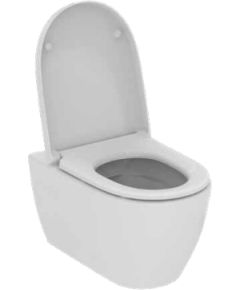 Ideal Standard pods ar SC vāku i.Life O Hydrotwist, stiprināms pie sienas, 350x535 mm, balts Podi pie sienas