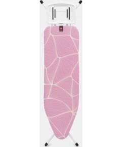 Brabantia gludināmais dēlis B, 1240x380 mm, 22 mm rāmis, lilac waves Veļas Gludināmie dēļi