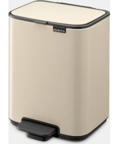 Brabantia atkritumu tvertne ar pedāli Bo, 4l, soft beige Мусорные контейнеры
