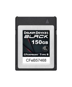 Delkin CFexpress BLACK R1725/W1530 (G3) 150GB Atmiņas kartes micro SD SDHC