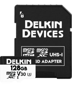 Delkin Trail Cam Hyperspeed MicroSDXC 128 GB Class 10 UHS-I/U3 V30 (DDMSDAHS128GB) Atmiņas kartes micro SD SDHC