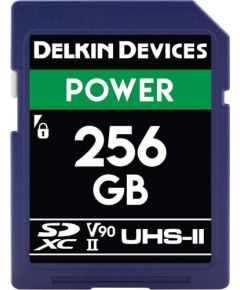 Delkin Power 2000x SDXC 256 GB Class 10 UHS-II/U3 V90 (DDSDG2000256) Atmiņas kartes micro SD SDHC