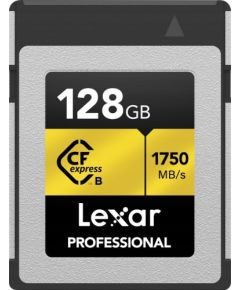 Lexar Professional Gold CFexpress 128 GB  (LCXEXPR128G-RNENG) Atmiņas kartes micro SD SDHC