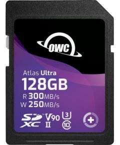OWC Atlas Ultra SDXC 128 GB Class 10 UHS-II/U3 V90 (OWCSDV90U0128) Atmiņas kartes micro SD SDHC