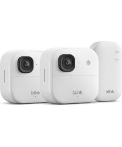 Amazon security camera Blink Outdoor 2K+ (2 Camera System), white Viedie Sensori