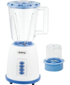 Blenderis ar papildus smalcinātāju, 1,5 l, 500 W, Rosberg, 555R51162B Blenderi un Chopperi