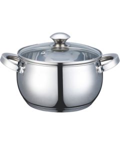 Oliver Voltz Кастрюля Voltz OV51210G18, 18 см, 2,7 литра, нержавеющая сталь Katli