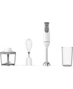Rokas blenderis ar smalcinātāju Oliver Voltz 5V1112NSCW, 600W, 700ml, ar nerūsējošā tērauda kātu un Blenderi un Chopperi