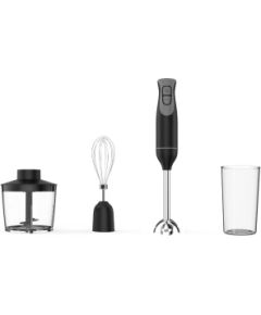 Rokas blenderis ar smalcinātāju Oliver Voltz 5V1112NSCB, 600W, 700ml, ar nerūsējošā tērauda kātu un Blenderi un Chopperi