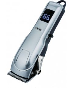 Rosberg 555R51810Q uzlādējama matu mašīnīte, 5W, DC 3.7V 1200mAh, USB uzlāde, sudraba krāsā Matu, Bārdas, Ķermeņa trimmeri
