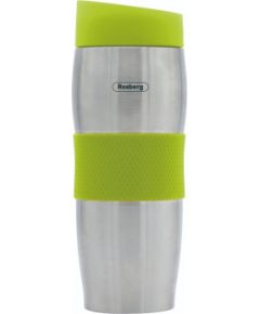 Termokrūze Rosberg R52011C, 0.380L, dubultsienu, nerūsējošā tērauda, zaļa Termosi