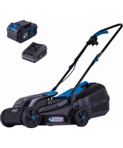 Akumulatora mauriņa pļaujmašīna BC-MP320-X, SET-L, Scheppach Zāles pļāvēji