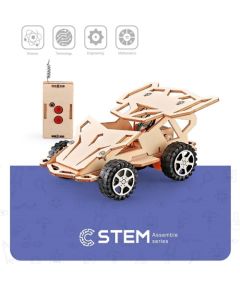 Extradigital Wooden Assembly Kit Remote Control Car, STEM Educational Toy Конструкторы