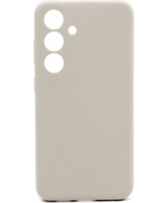 Connect Samsung  Galaxy S24 Premium Quality Magnetic Soft Touch Silicone Case Grey Чехлы - альтернативные