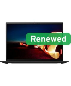 Lenovo Renewed Grade A ThinkPad X1 Carbon G9 14 Touch Intel Core i5-1145G7 16GB Intel Iris Xe 256 GB NORD Backlit N Wind Lenovo Renewed Atjaunoti portatīvie datori