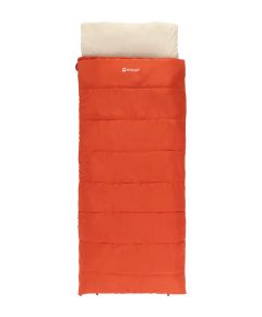 Outwell Contour Lux Red Sleeping Bag 220 x 85 cm -19 to 15 °C Right Zipper Guļammaisi