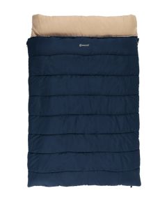 Outwell Contour Lux Deep Blue Sleeping Bag 220 x 145 cm -22 to 12 °C Both Side Zipper Guļammaisi
