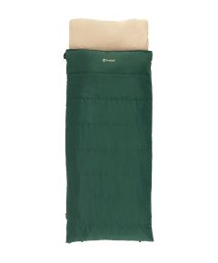 Outwell Contour Prime Green Sleeping Bag 220 x 85 cm -13 to 16 °C Right Zipper Спальные мешки