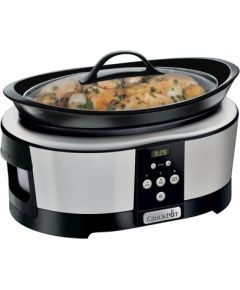 Crock-Pot SCCPBPP605-050 5.7-litre slow cooker (chrome) Multifunkcionālie katli