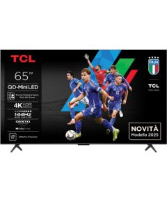 TCL 65C69K TV 165.1 cm (65") 4K Ultra HD Smart TV Wi-Fi Metallic Televizori