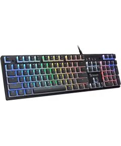 KLAVIATŪRA A4TECH BLOODY S520N Pudding Black (BLMS Blue Switch) Klaviatūras