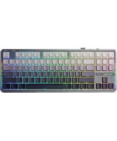KLAVIATŪRA  Aula F87 SpaceCrystal Switch (AUF87-GG-SC-E) Klaviatūras