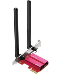 Tīkla karte MERCUSYS MA37BE WiFi7 PCIe adapter (BE6500,2,4GHz/5GHz/6GHz,Bluetooth5.4) Jaunumi - Datori