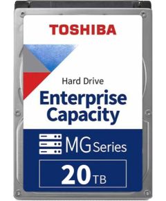 HDD Server TOSHIBA MG11 20TB MAMR 512e, 3.5'', 1024MB, 7200RPM, SATA, SKU: HDEB038GEA51F HDD Iekšējie cietie diski