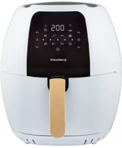 Аэрофритюрница, бело-золотая, 7.7 л, 1800 Вт, KB 7709, Klausberg Жидкие котлы