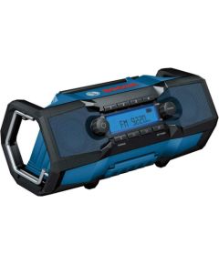 Radio uztvērējs Bosch GPB18V-3C (bez akumulatora un lādētāja) Celtniecības Lukturi un radio