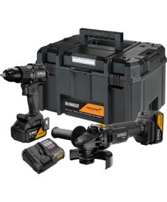 Instrumentu komplekts DeWalt DCK2223MP2T; 18 V; 2x5,0 Ah akum. Наборы электроинструментов