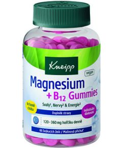 Kneipp Magnesium + B12 gummies - Doplněk stravy ( 60 ks ) Smaržas - NESAKĀRTOTS