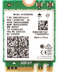 Tīkla karte Intel NIC WI-FI 6 AX200 2230 2x2 Jaunumi - Datori