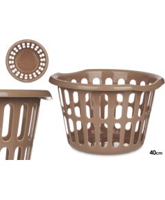 Apaļš grozs 40 cm, taupe, 25×40×40 cm, 85319, Kipit Veļas kopšana