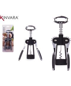 Штопор, черный хромированный, 200 г, 4.5×20.5×7.5 см, 81572, Kinvara Bāra piederumi