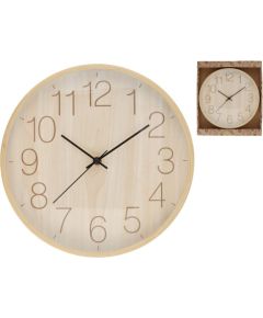 Sienas pulkstenis 30 cm, 30 x 30 x 4,5 cm, DECORLIFE Pulksteņi