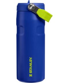 Stanley Termopudele ar salmiņu The IceFlow Bottle Flip Straw 2.0 0,47L tumši zila Pudeles