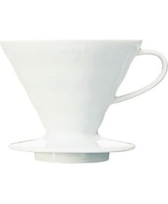Drip ceramiczny V60-02 HARIO biały Skuvekļu papildpiederumi