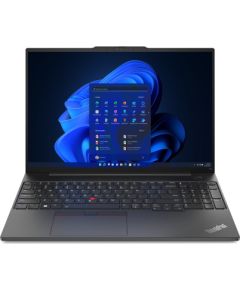Lenovo ThinkPad E16 Gen 1 (Intel) Intel® Core™ i5 i5-1335U Laptop 40.6 cm (16") WUXGA 16 GB DDR4-SDRAM 256 GB SSD Wi-Fi 6 (802.11ax) Windows 11 Pro US English Black New Repack/Repacked Ноутбуки