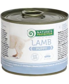 NATURE'S PROTECTION Puppy Lamb - wet food for puppies - 200 g Suņu barība