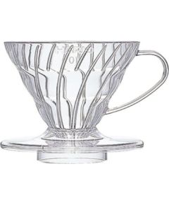 Drip plastikowy V60-01 HARIO clear Skuvekļu papildpiederumi