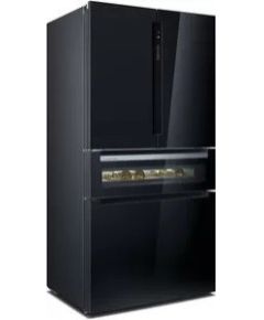 Siemens KF96RSBEA side-by-side refrigerator Freestanding 572 L Black Крупная бытовая техника