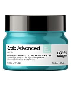 L'oreal Professionnel Scalp Advanced Anti-Oiliness 2-in-1 Clay 250ml Уход за волосами