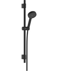 Hansgrohe rokas dušas komplekts Activera Select S 95 2jet EcoSmart ar stieni Varia 720 mm, matēts melns  Смесители для душа / Душевые системы