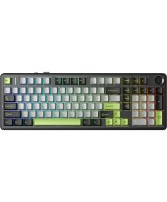 Klaviatūra  Aula F99 Pro GrayWood V3 (AUF99P-BGG-GW) Jaunumi - Datori
